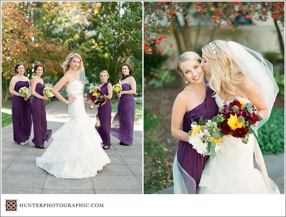 Columbus Athletic Club wedding by Hunter Photographic, a Columbus wedding photographer.