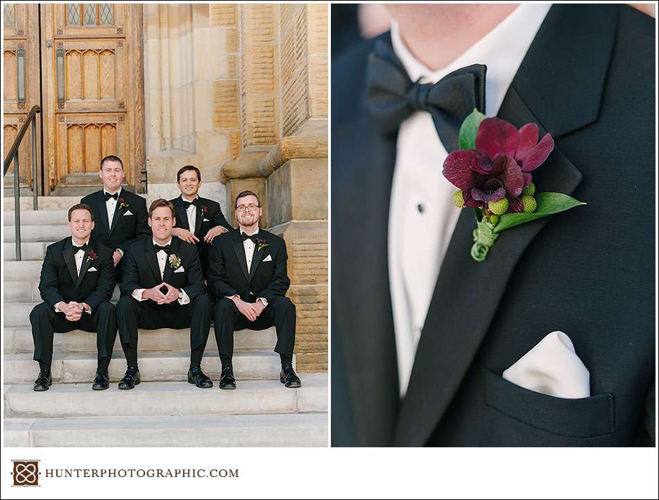 Columbus Athletic Club wedding by Hunter Photographic, a Columbus wedding photographer.