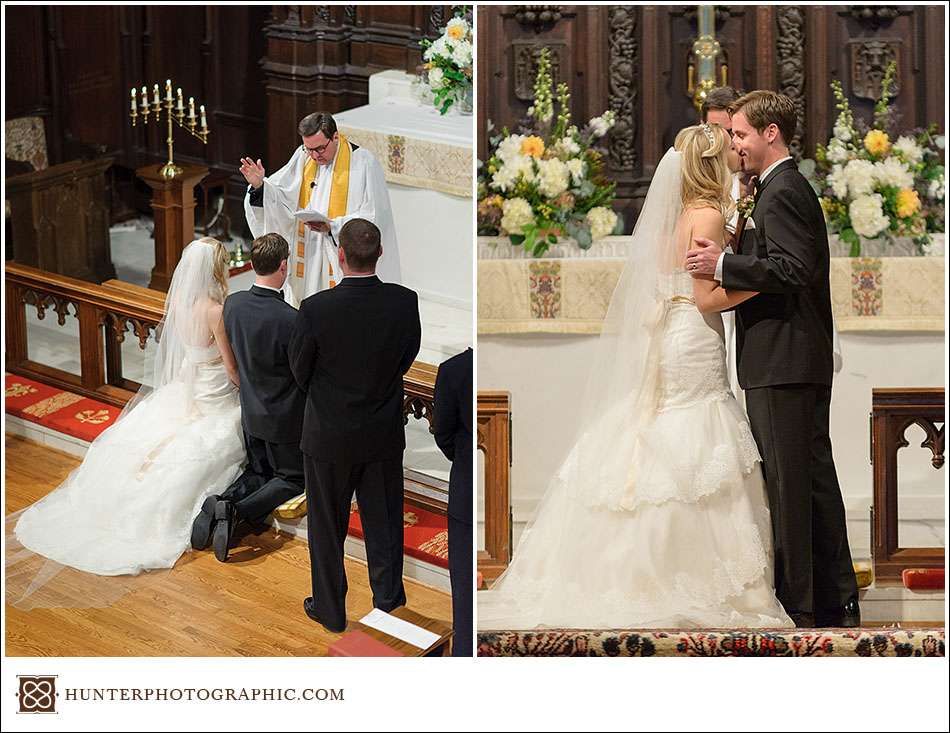 Columbus Athletic Club wedding by Hunter Photographic, a Columbus wedding photographer.