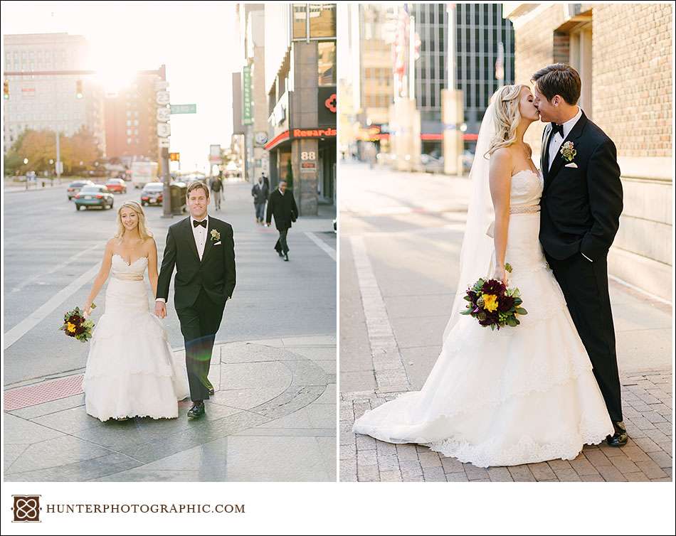 Columbus Athletic Club wedding by Hunter Photographic, a Columbus wedding photographer.