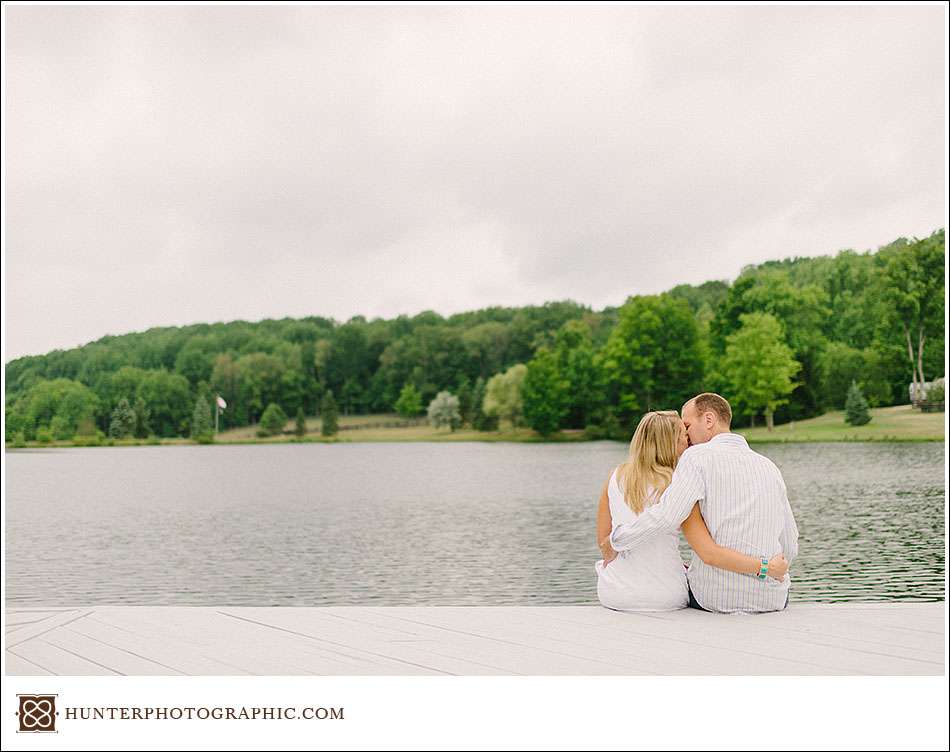 Katie and Matt's engagement session at Craighead Farm in Novelty, Ohio