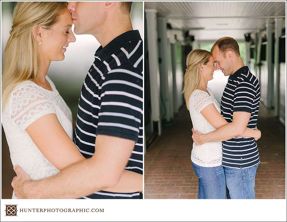 Katie and Matt's engagement session at Craighead Farm in Novelty, Ohio