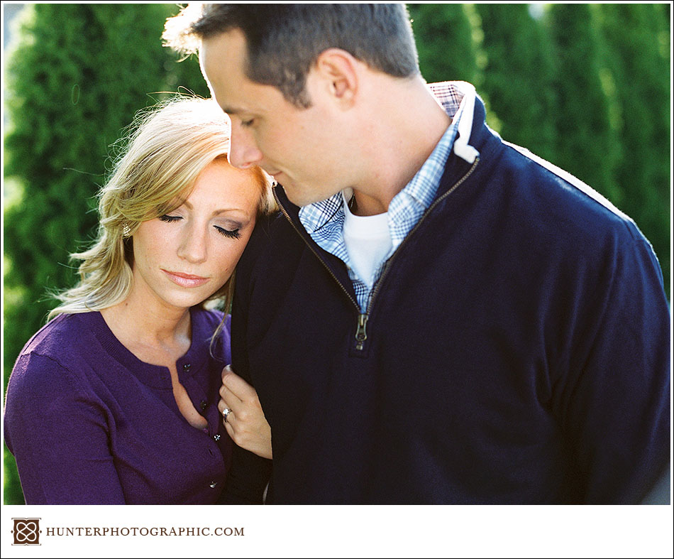 Destination engagement session in New Buffalo, Michigan for Kristin and Max