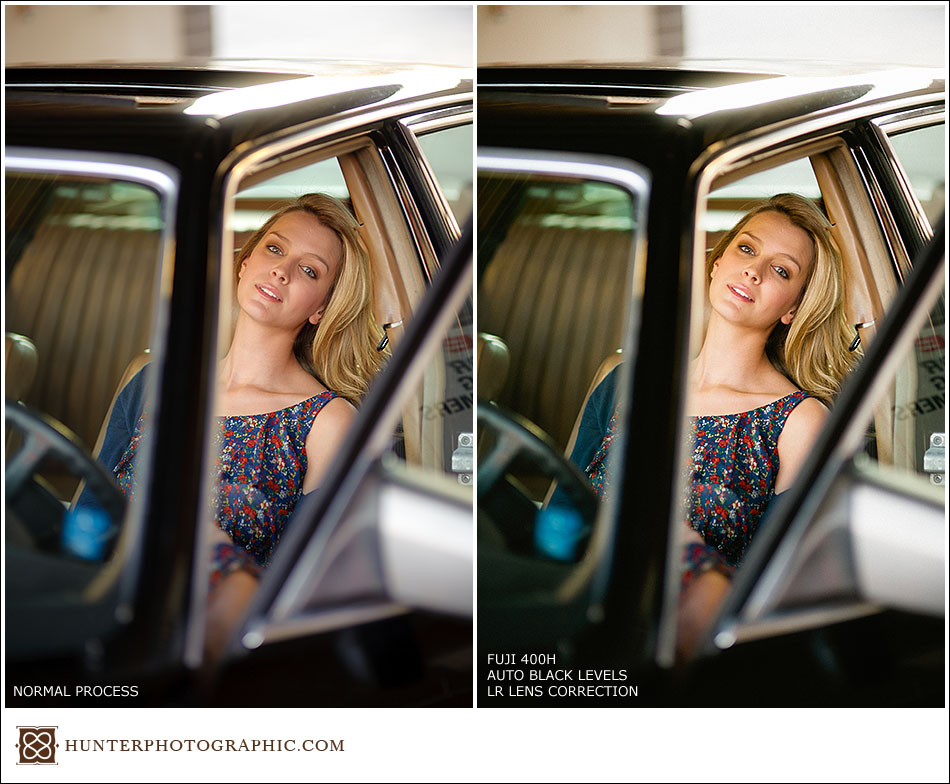 VSCO film sample images with before and after from Hunter Photographic