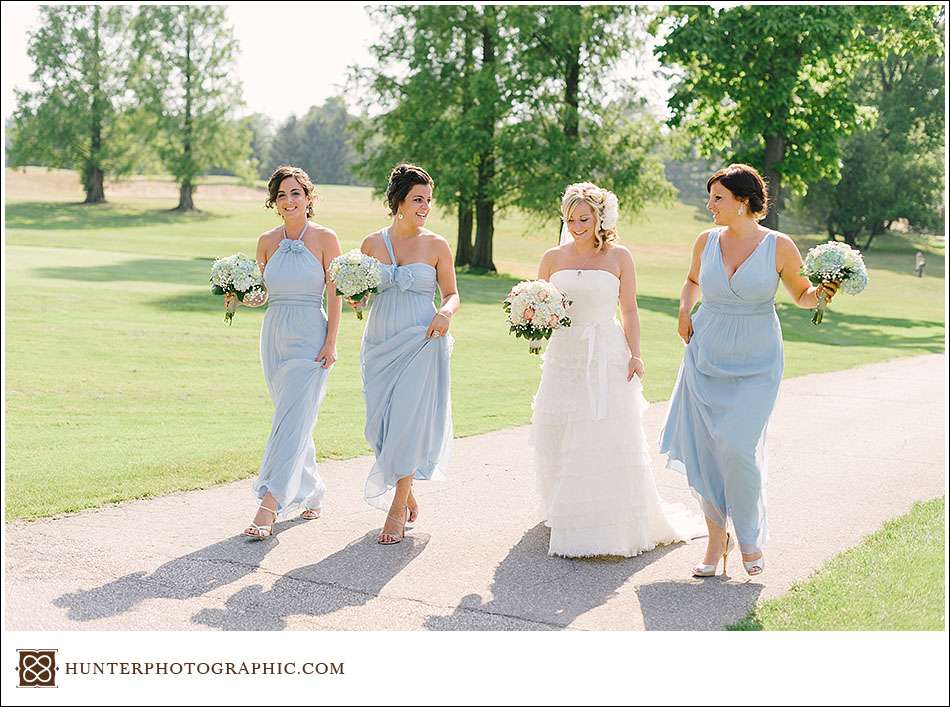 Jessica and Bobby's evening wedding at Manakiki Golf Club in Willoughby Hills