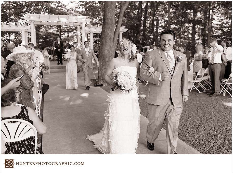 Jessica and Bobby's evening wedding at Manakiki Golf Club in Willoughby Hills