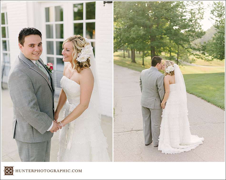 Jessica and Bobby's evening wedding at Manakiki Golf Club in Willoughby Hills