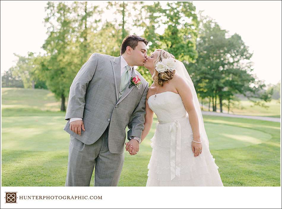 Jessica and Bobby's evening wedding at Manakiki Golf Club in Willoughby Hills