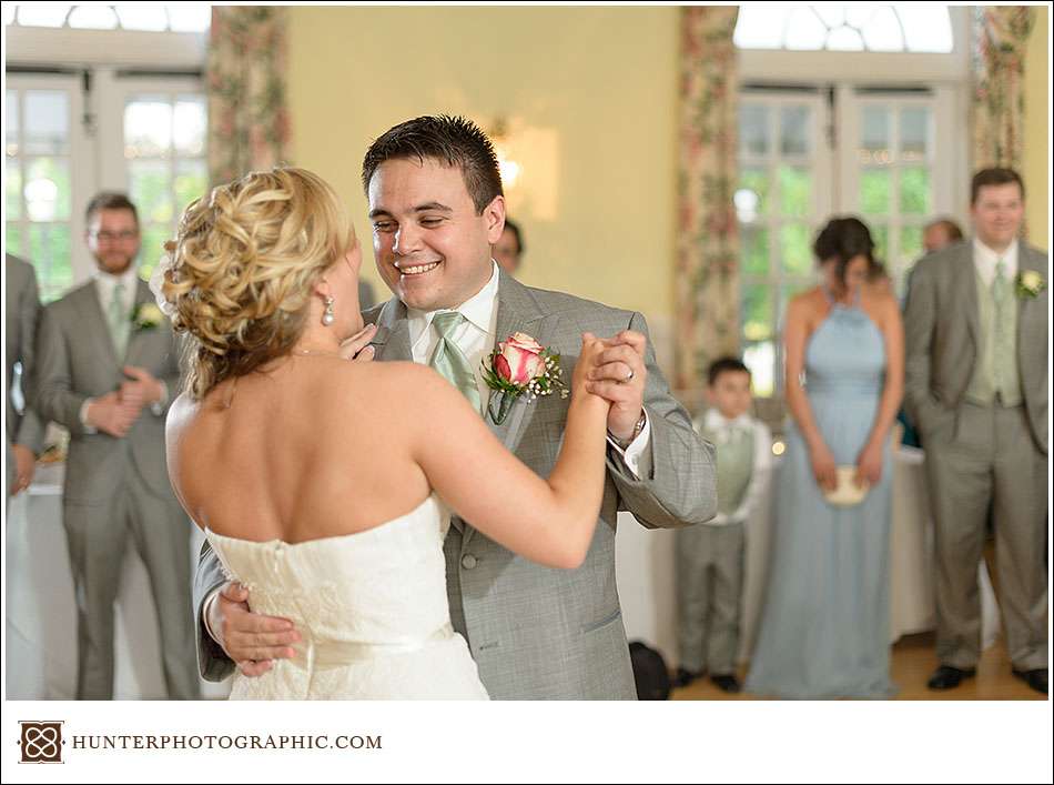 Jessica and Bobby's evening wedding at Manakiki Golf Club in Willoughby Hills