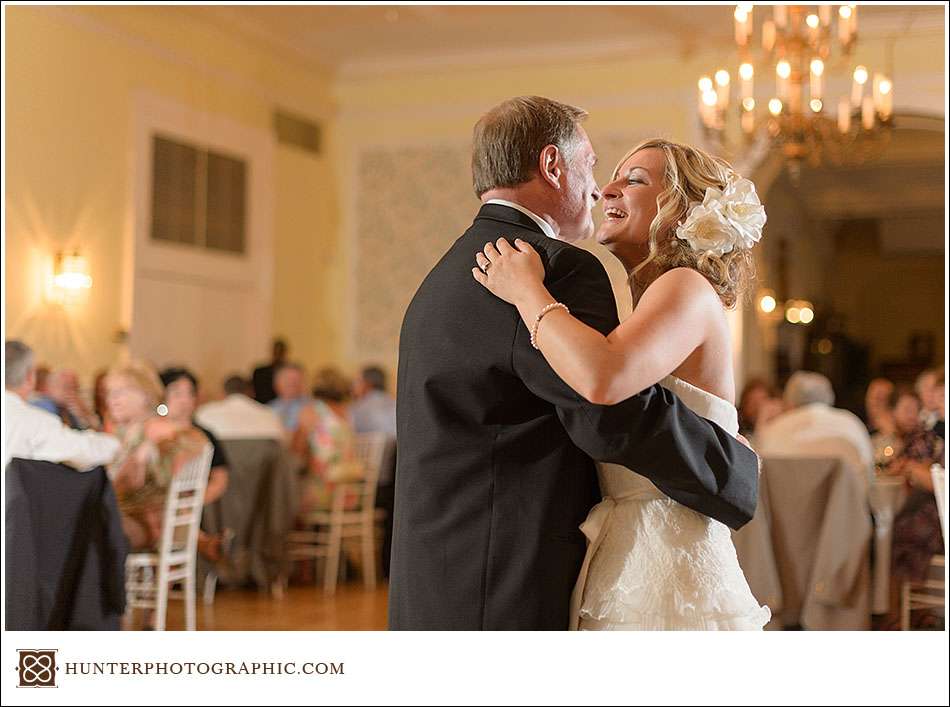 Jessica and Bobby's evening wedding at Manakiki Golf Club in Willoughby Hills