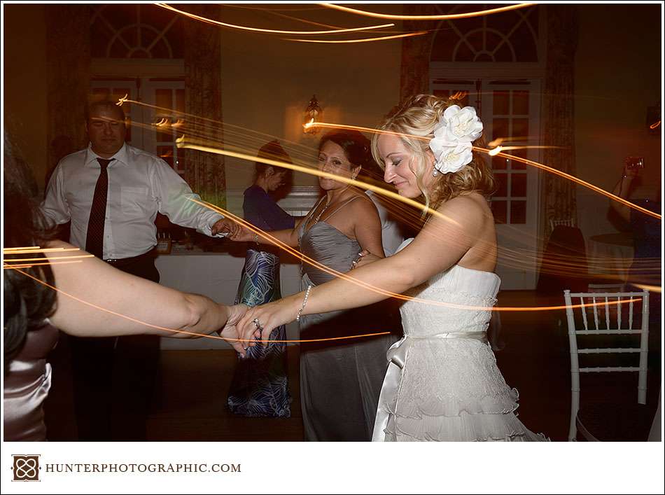 Jessica and Bobby's evening wedding at Manakiki Golf Club in Willoughby Hills