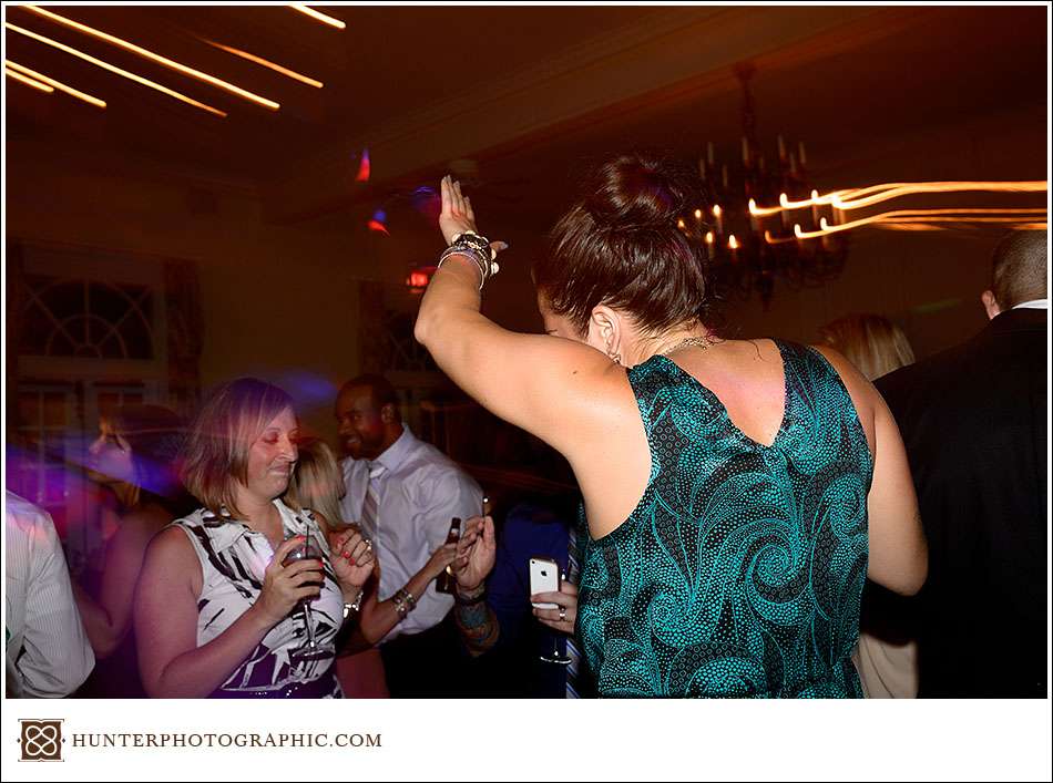 Jessica and Bobby's evening wedding at Manakiki Golf Club in Willoughby Hills