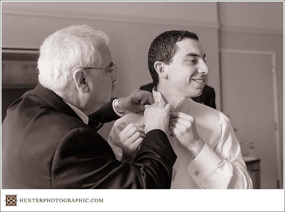 Joanna and David's Hyatt Arcade wedding in downtown Cleveland