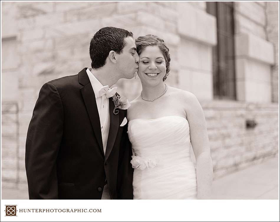 Joanna and David's Hyatt Arcade wedding in downtown Cleveland