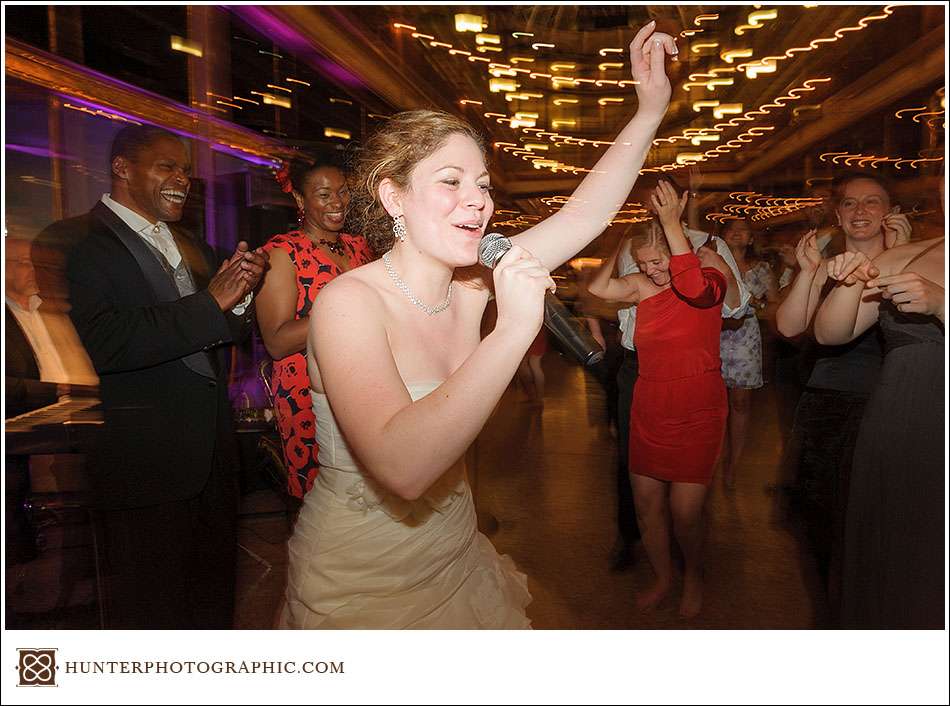 Joanna and David's Hyatt Arcade wedding in downtown Cleveland