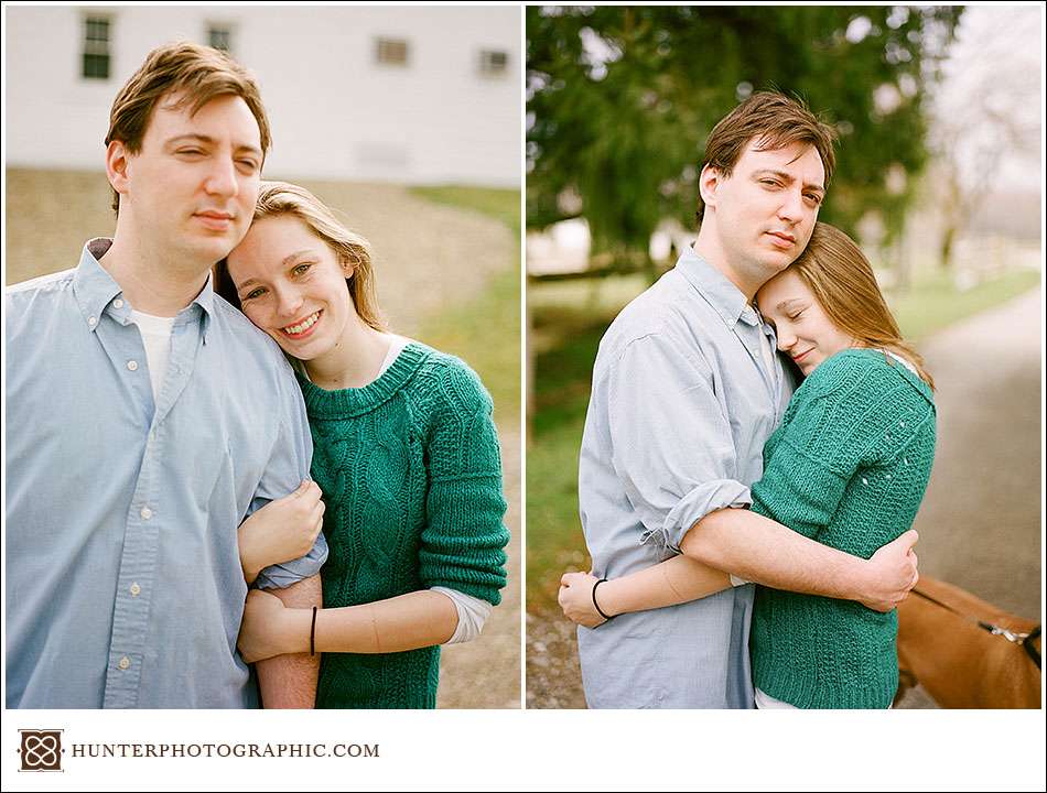 Kelsey and Zac - Sunny Spring Engagement Photos on the Farm