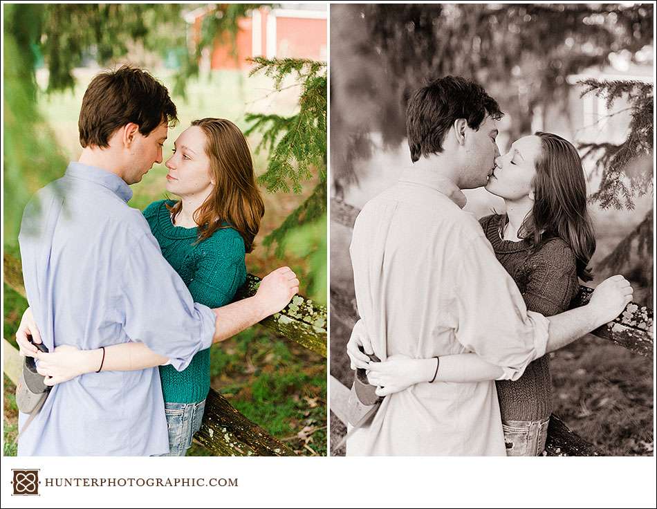 Kelsey and Zac - Sunny Spring Engagement Photos on the Farm