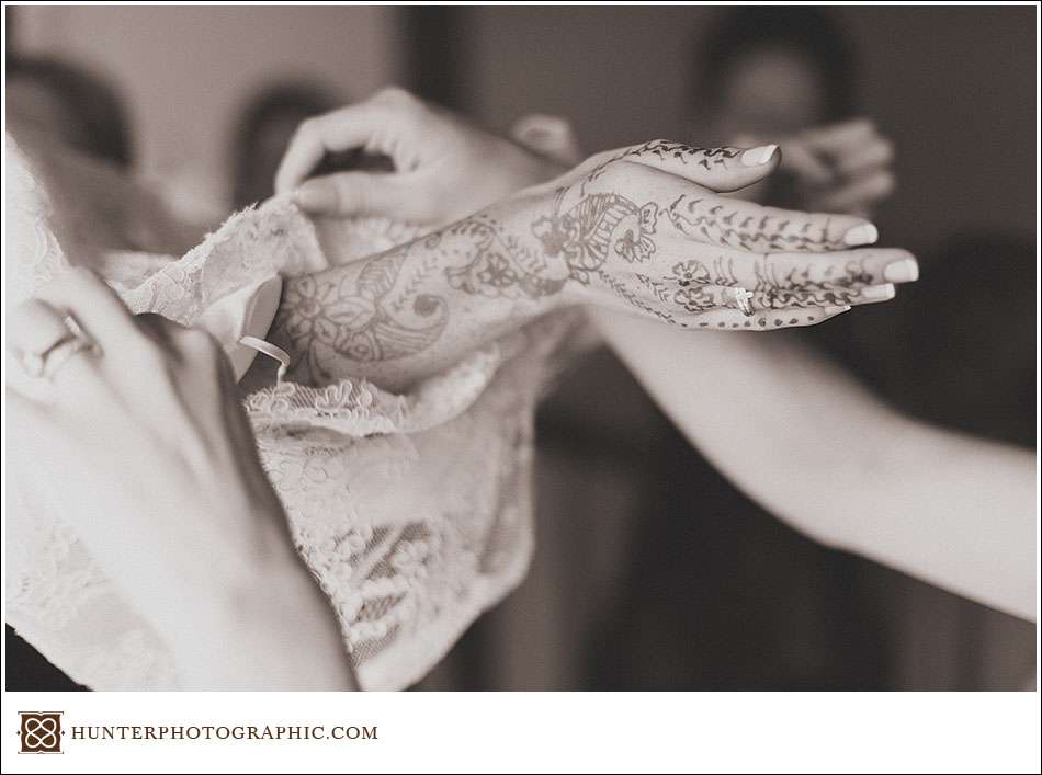 Details from Laura & John's epic Egyptian wedding in downtown Cleveland