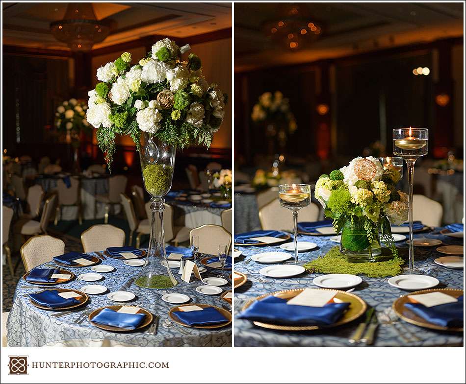 Details from Laura & John's epic Egyptian wedding in downtown Cleveland