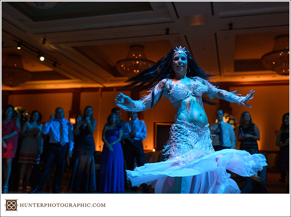 Details from Laura & John's epic Egyptian wedding in downtown Cleveland