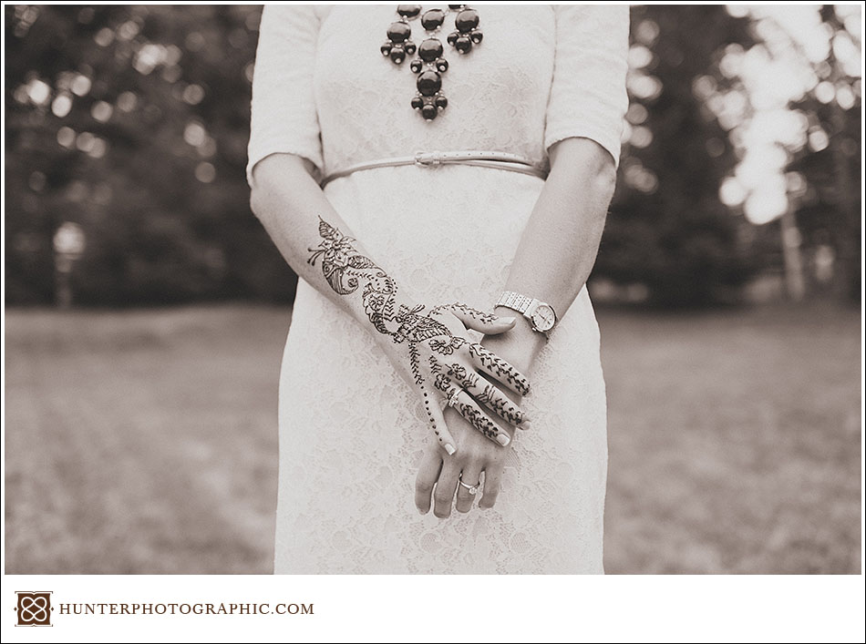 Details from Laura & John's epic Egyptian wedding in downtown Cleveland
