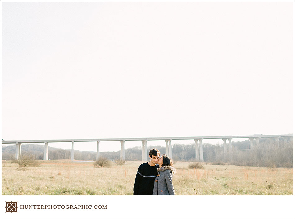 Makiko & Dylan - engagement photos south of Cleveland