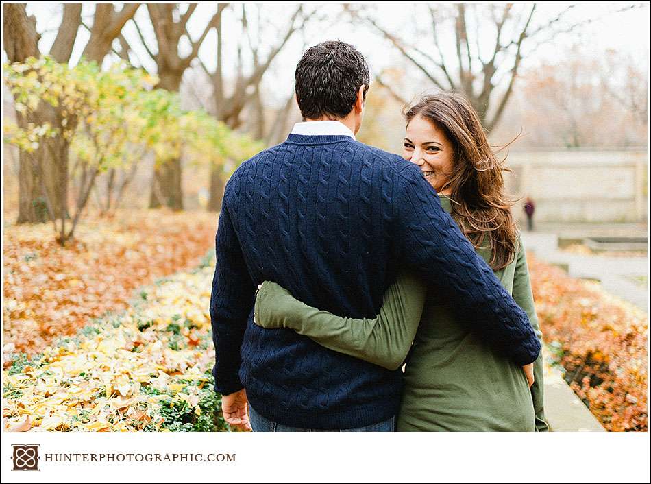 Stephanie and Ben - music lovers engagement session in Cleveland