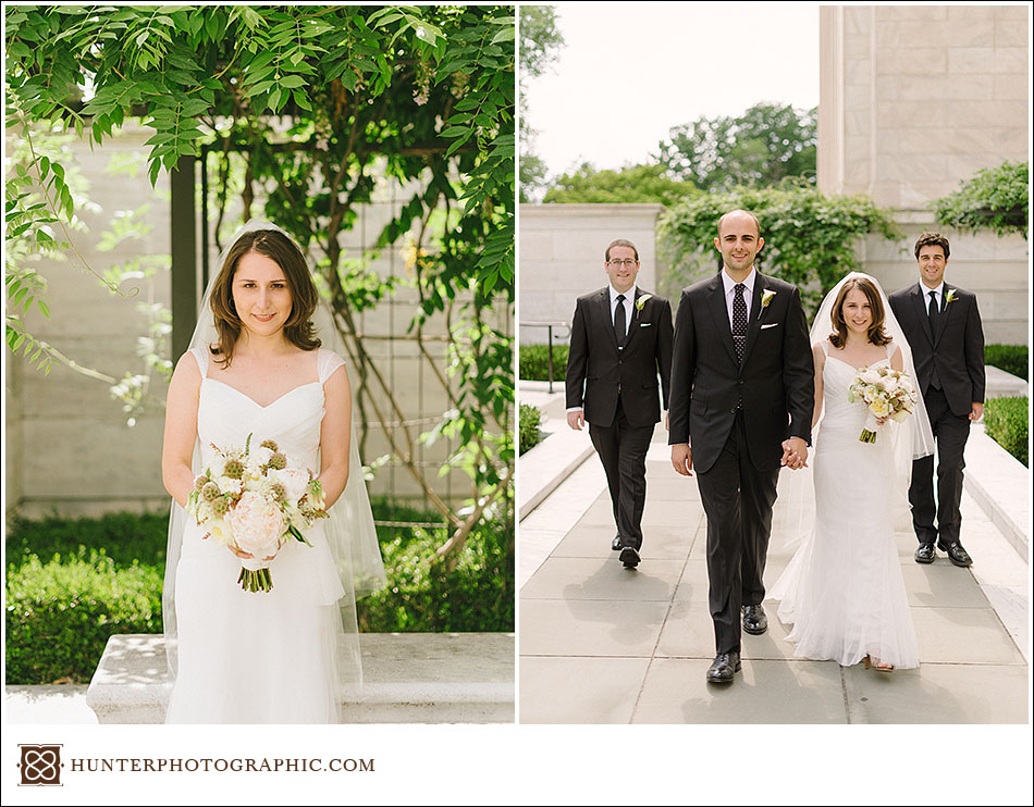Stephanie and Ryan's downtown Cleveland wedding at Greenhouse Tavern