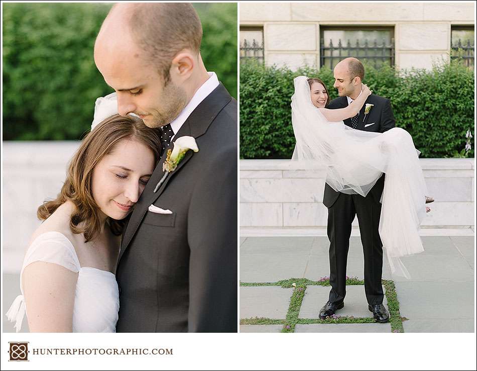 Stephanie and Ryan's downtown Cleveland wedding at Greenhouse Tavern