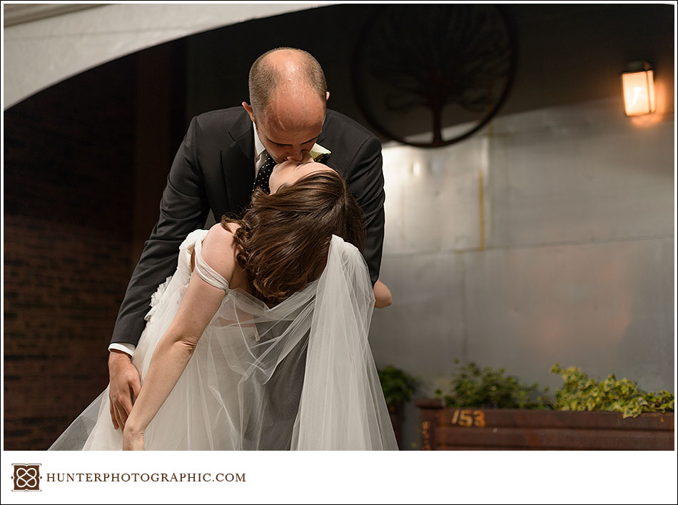 Stephanie and Ryan's downtown Cleveland wedding at Greenhouse Tavern