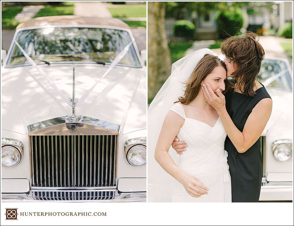 Stephanie and Ryan's downtown Cleveland wedding at Greenhouse Tavern