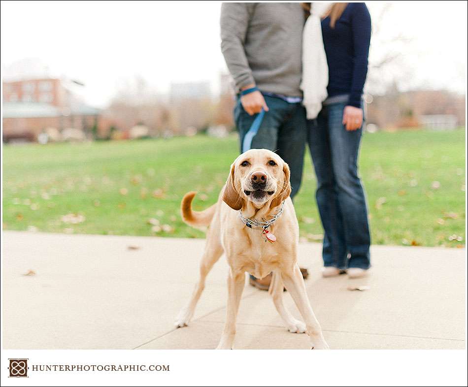 Tara and Brian University Circle Engagement Session