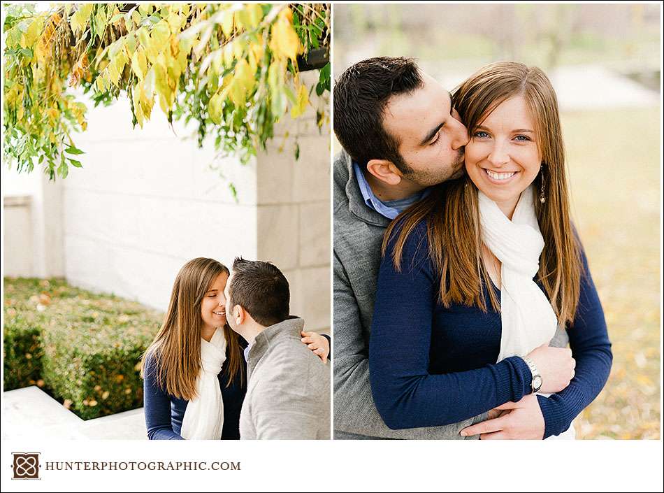 Tara and Brian University Circle Engagement Session