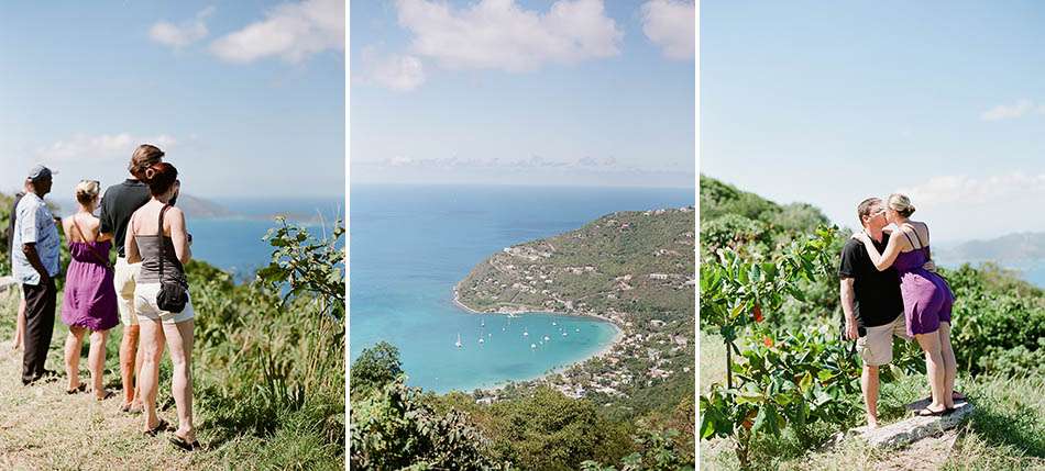 Travel photography in the British Virgin Islands while sailing