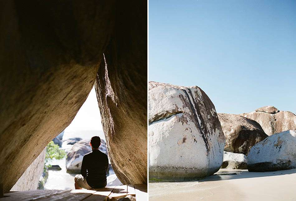 Travel photography in the British Virgin Islands while sailing