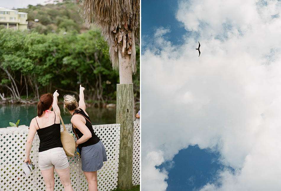 Travel photography in the British Virgin Islands while sailing