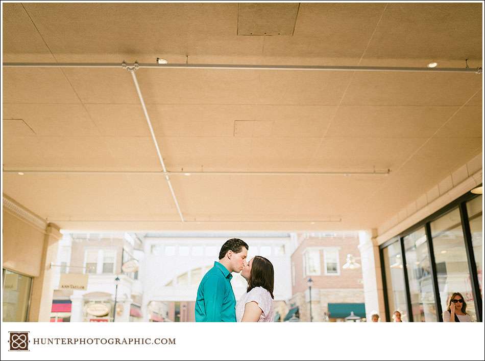 Victoria and Joshua - best friends engagement session along the shore