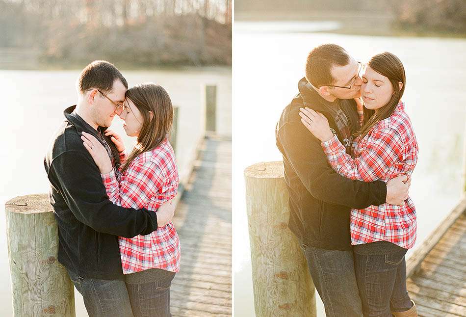 Sunny evening engagement with Lauren and James