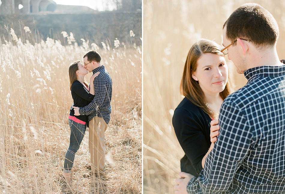 Sunny evening engagement with Lauren and James