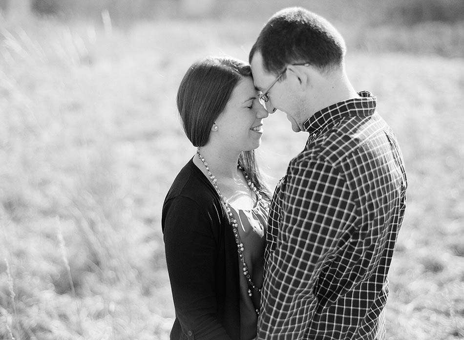 Sunny evening engagement with Lauren and James