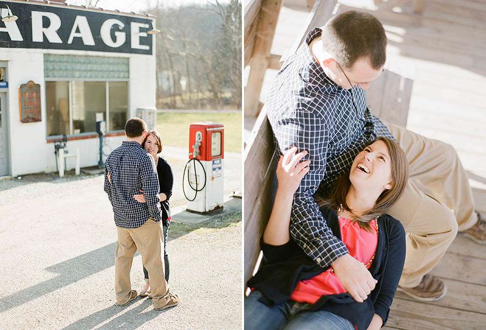 Sunny evening engagement with Lauren and James