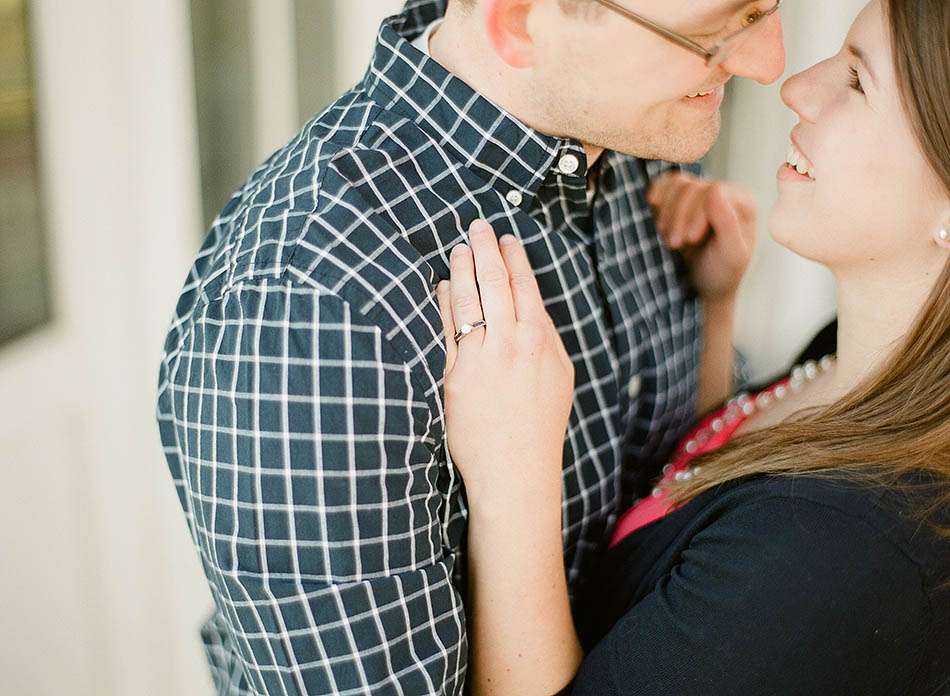 Sunny evening engagement with Lauren and James