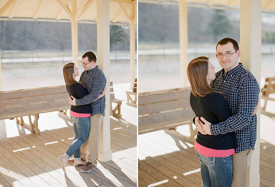 Sunny evening engagement with Lauren and James