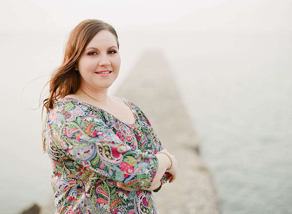 A downtown Cleveland spring engagement session with Katie and Tim.