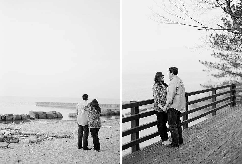 A downtown Cleveland spring engagement session with Katie and Tim.
