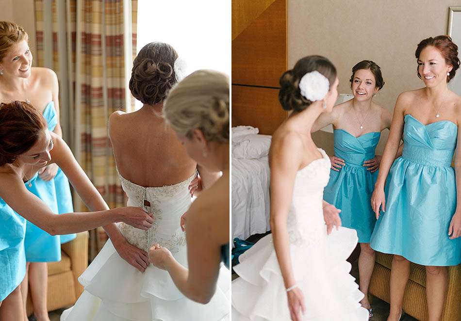Hyatt Arcade spring wedding with Julia and Evan