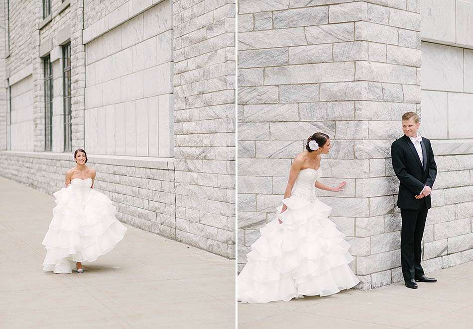 Hyatt Arcade spring wedding with Julia and Evan