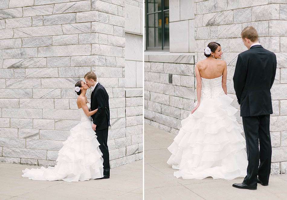 Hyatt Arcade spring wedding with Julia and Evan