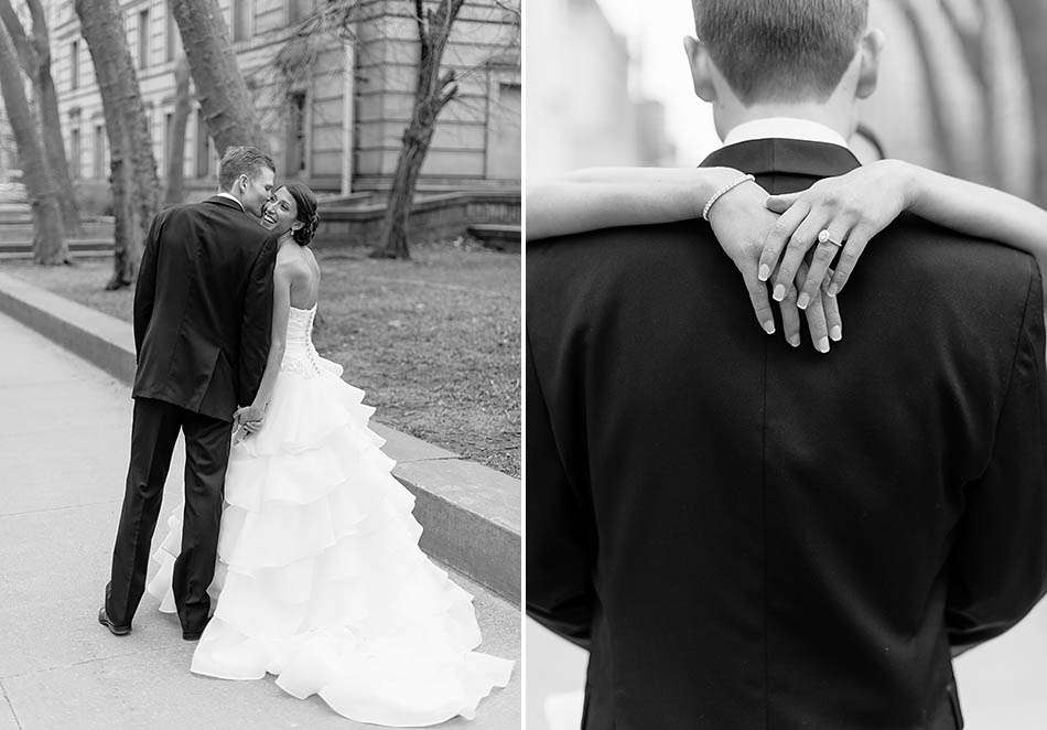 Hyatt Arcade spring wedding with Julia and Evan