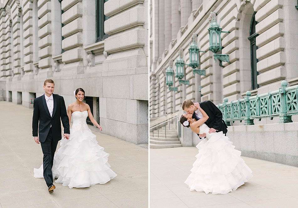 Hyatt Arcade spring wedding with Julia and Evan